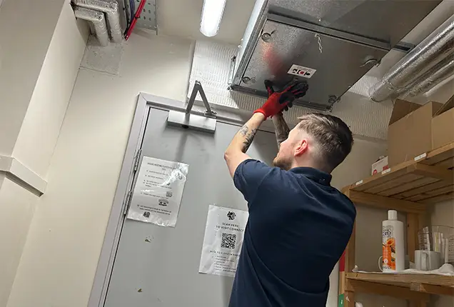 Cleaning Fire Dampers